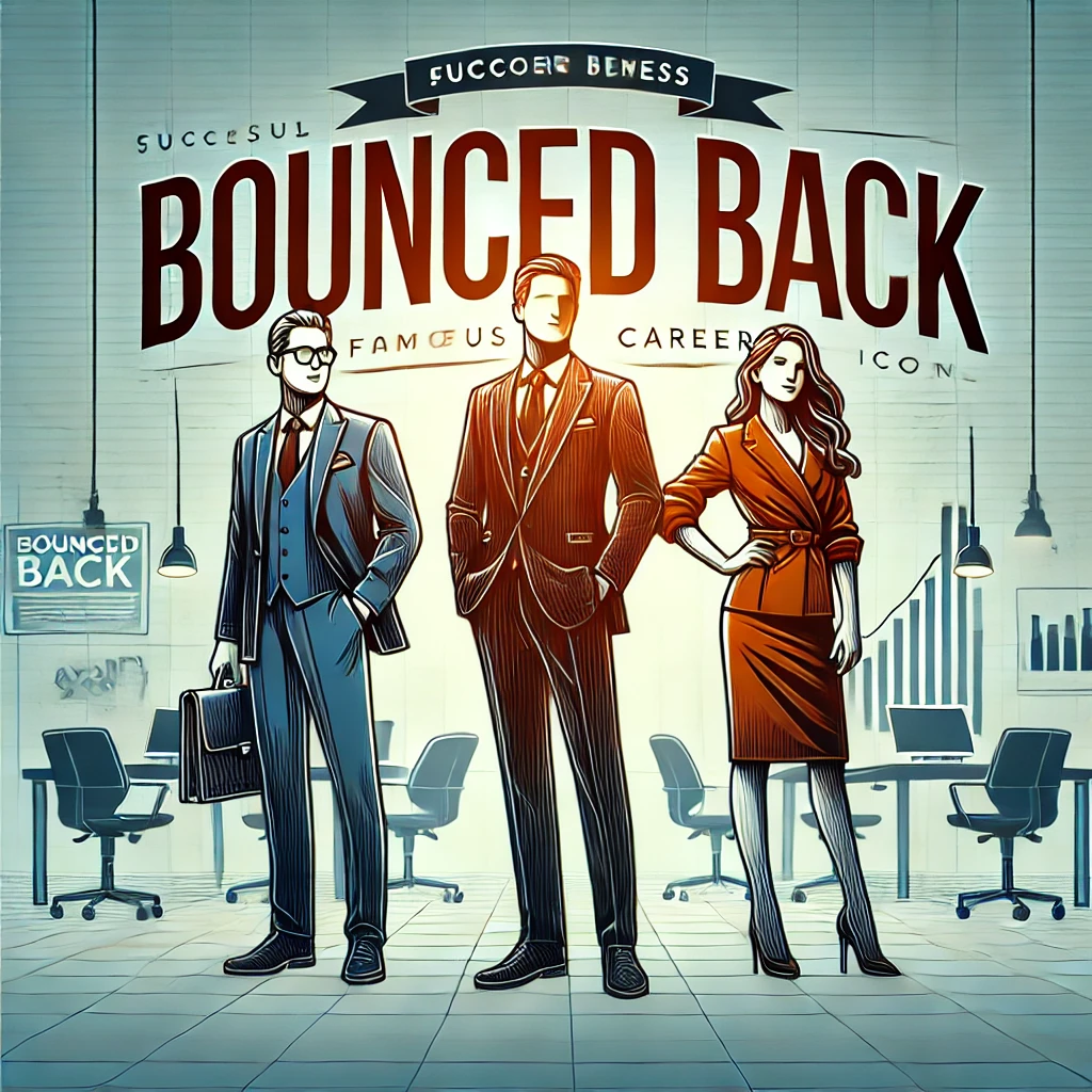 How to land a job after being fired - Successful people who overcame job loss and rebuilt their careers.