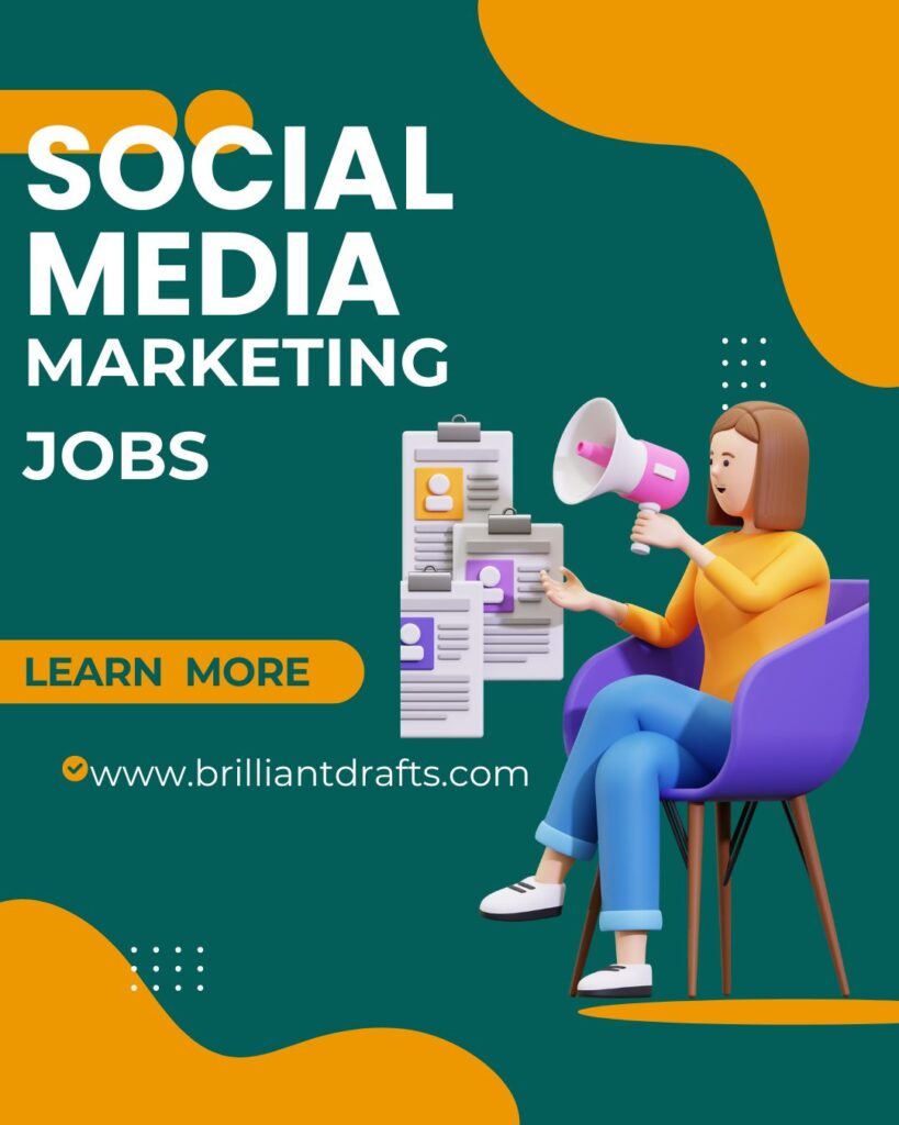 Social media marketing jobs - career opportunities for 2025 infographic | BrilliantDrafts.com